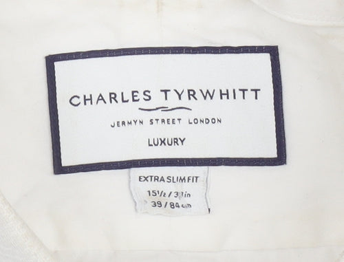Charles Tyrwhitt Men's White Extra-Slim Fit Dress Shirt