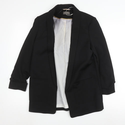 Oasis Women's Black Blazer Size 8 Single-Breasted