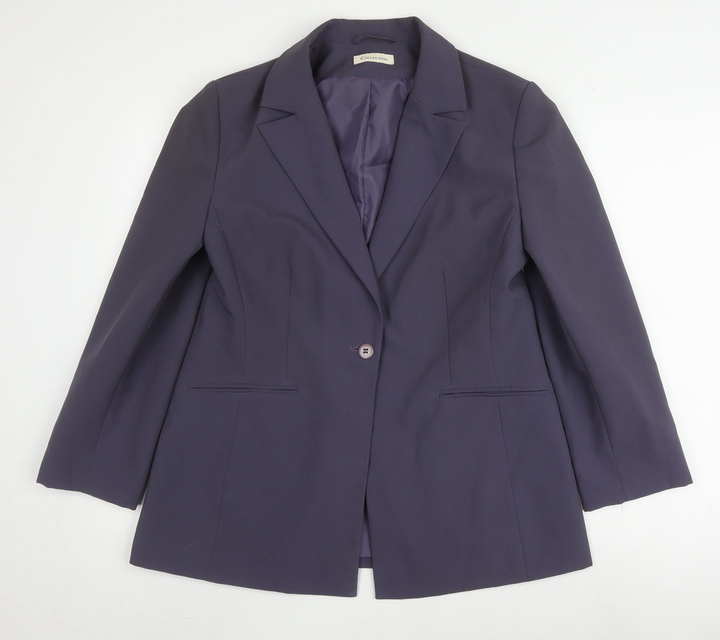 Collection Women's Purple Blazer Size 14