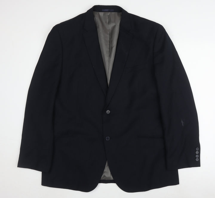 Butler & Webb Men's Blue Blazer 46 Regular Fit