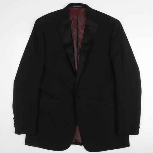 1860 By Greenwoods Black Men's Tuxedo Blazer Size 42L