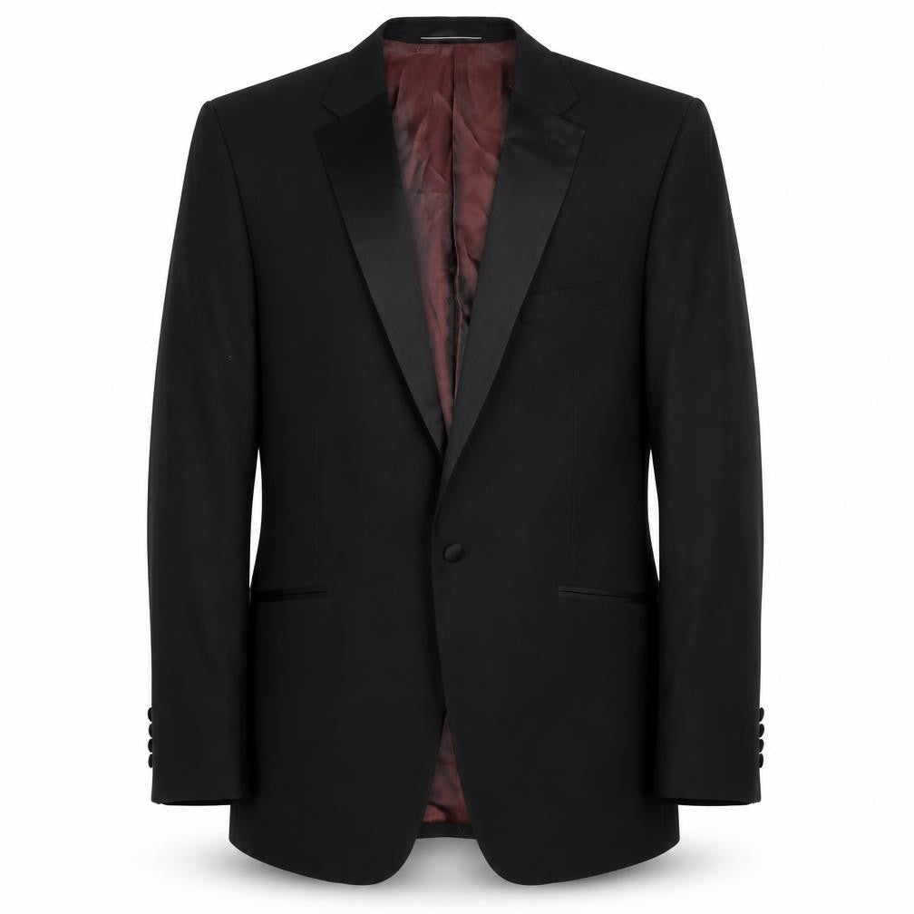 1860 By Greenwoods Black Men's Tuxedo Blazer Size 42L