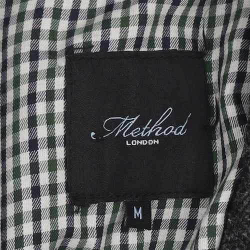 Method London Men's Grey Blazer M, Inner Pockets, Autumn
