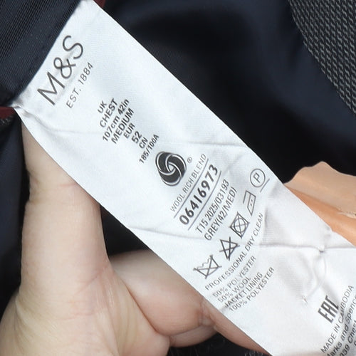 Marks and Spencer Men's Grey Blazer 42R
