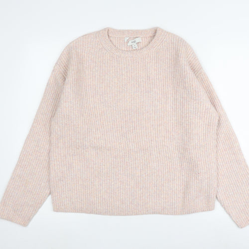 Marks and Spencer Women's Multicoloured Pullover Jumper M