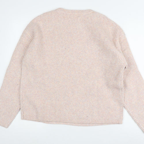Marks and Spencer Women's Multicoloured Pullover Jumper M
