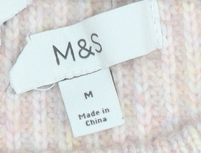 Marks and Spencer Women's Multicoloured Pullover Jumper M