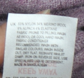 White Stuff Women's Purple Open Front Cardigan Size 12 No Pattern Pockets