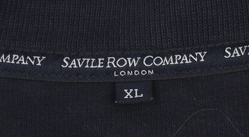 Savile Row Company Men's Black XL Basic Jacket