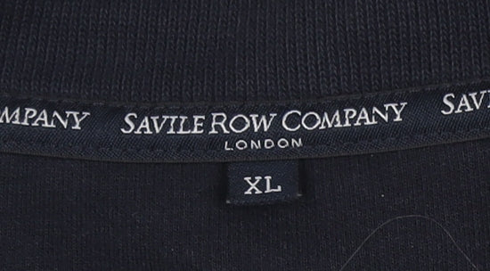 Savile Row Company Men's Black XL Basic Jacket