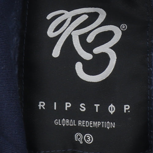 Ripstop Boys Blue Camouflage Pullover Hoodie 11-12 Years