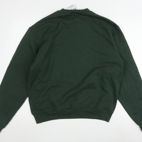Champion Unisex Green Pullover Sweatshirt M