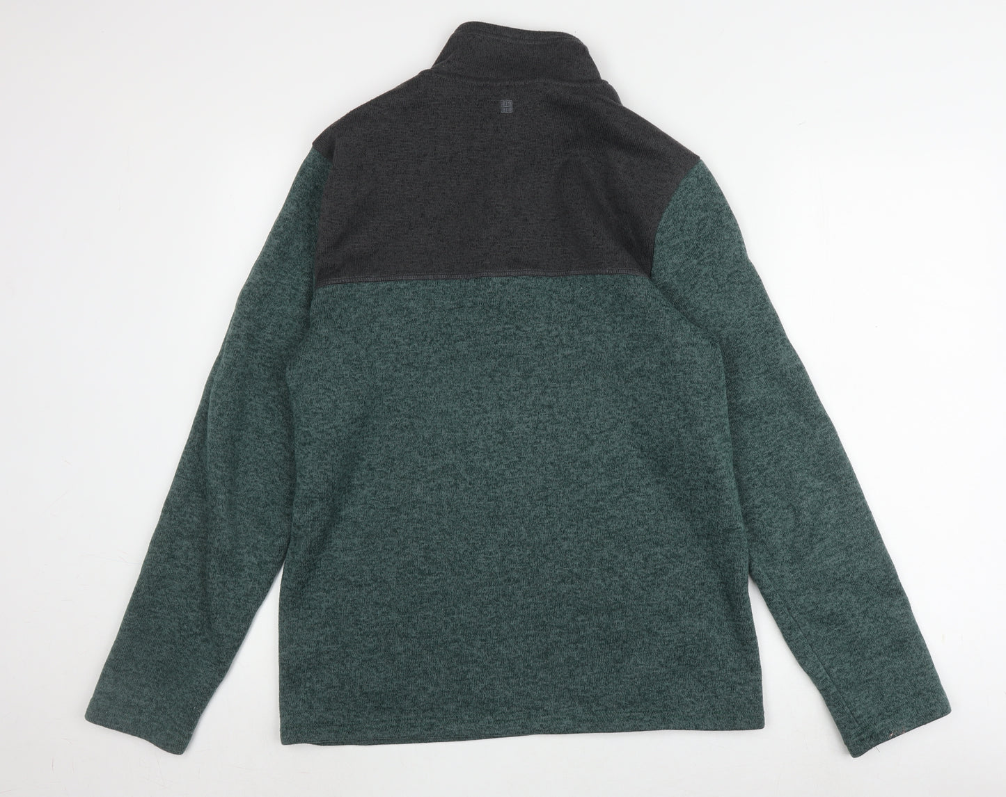 Mountain Warehouse Men's Green 1/4 Zip Sweatshirt, L