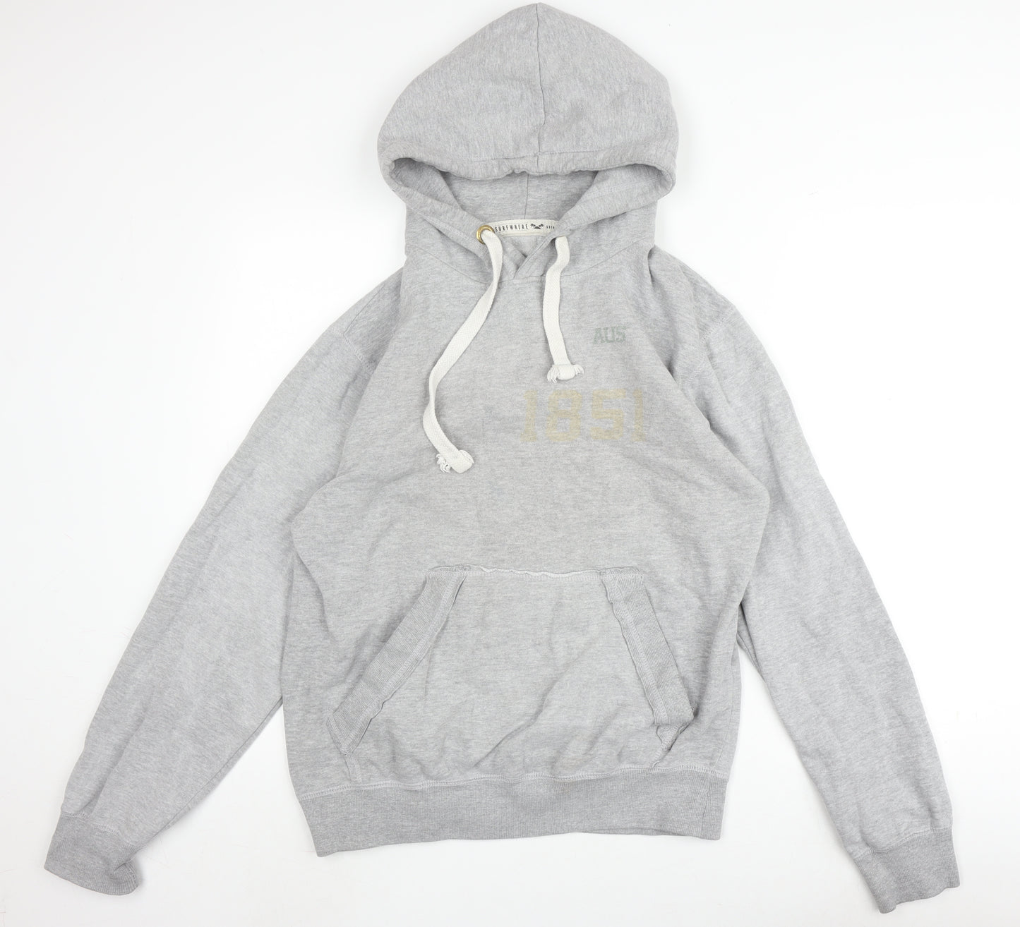 Between the Flags Men's Grey Pullover Hoodie M