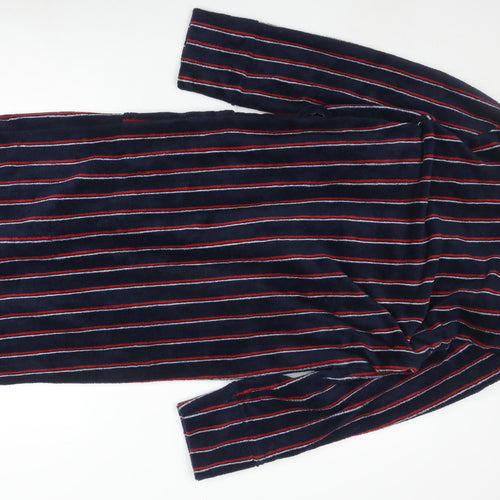 Ben Sherman Men's Blue Striped Robe Size S