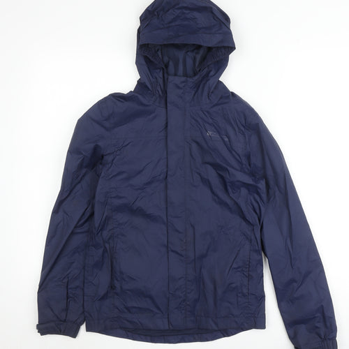 Mountain Warehouse Boys Blue Jacket 11-12 Years Waterproof