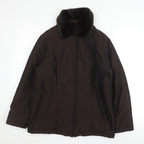 Alexon Women's Brown Mid-Length Classic Jacket, Size 8