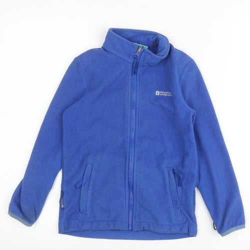 Mountain Warehouse Boys Blue Fleece Jacket 7-8 Years
