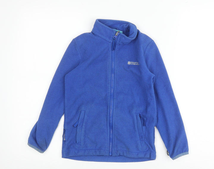 Mountain Warehouse Boys Blue Fleece Jacket 7-8 Years