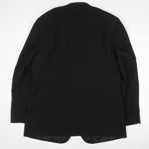 1860 Menswear Black Tuxedo Blazer Men's 44R Formal
