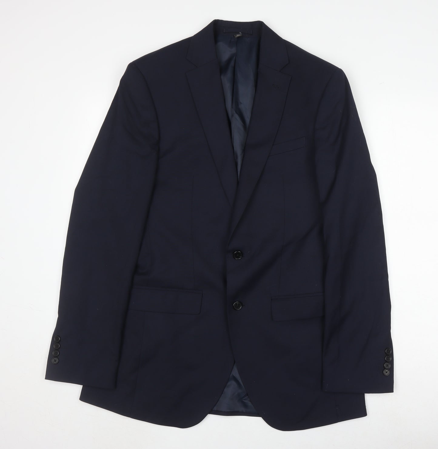 Marks and Spencer Men's Navy Blue Blazer Jacket 38L