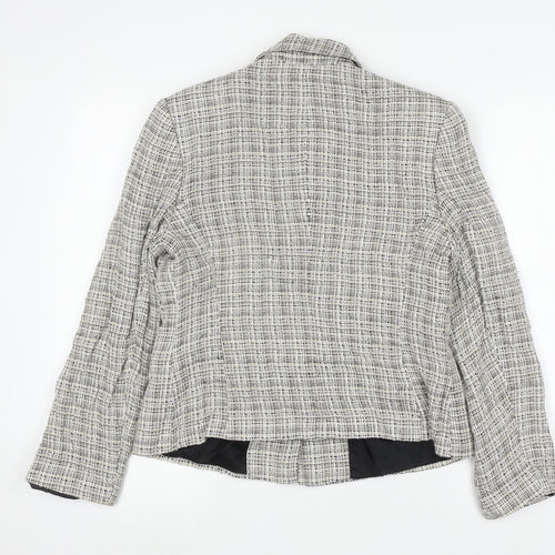 Next Women's Multi Tweed Check Jacket Size 12