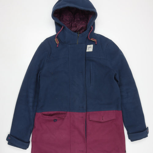 Animal Women's Blue Parka Jacket Size 12