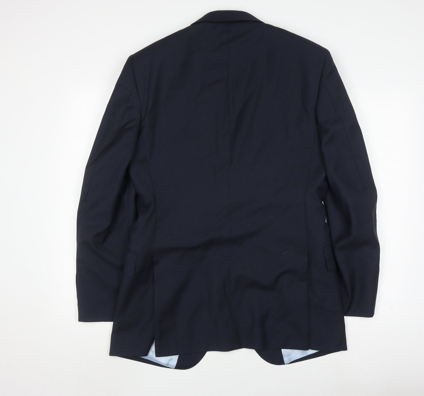 T.M.Lewin Men's Blue Suit Jacket Size 39R Formal