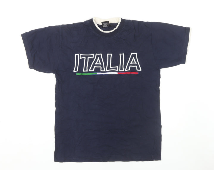 Lauri MJ Italian Style Men's Blue S Graphic T-Shirt
