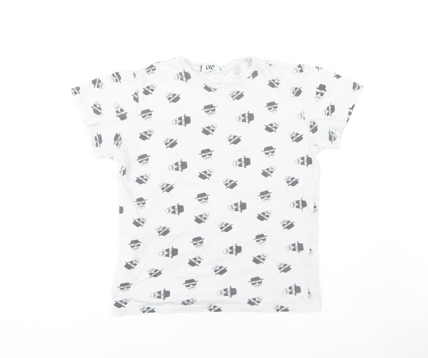 Breaking Bad White Unisex T-Shirt M - Cotton, Casual Style