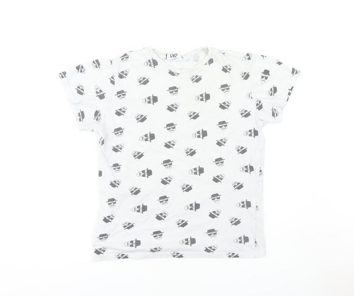 Breaking Bad White Unisex T-Shirt M - Cotton, Casual Style