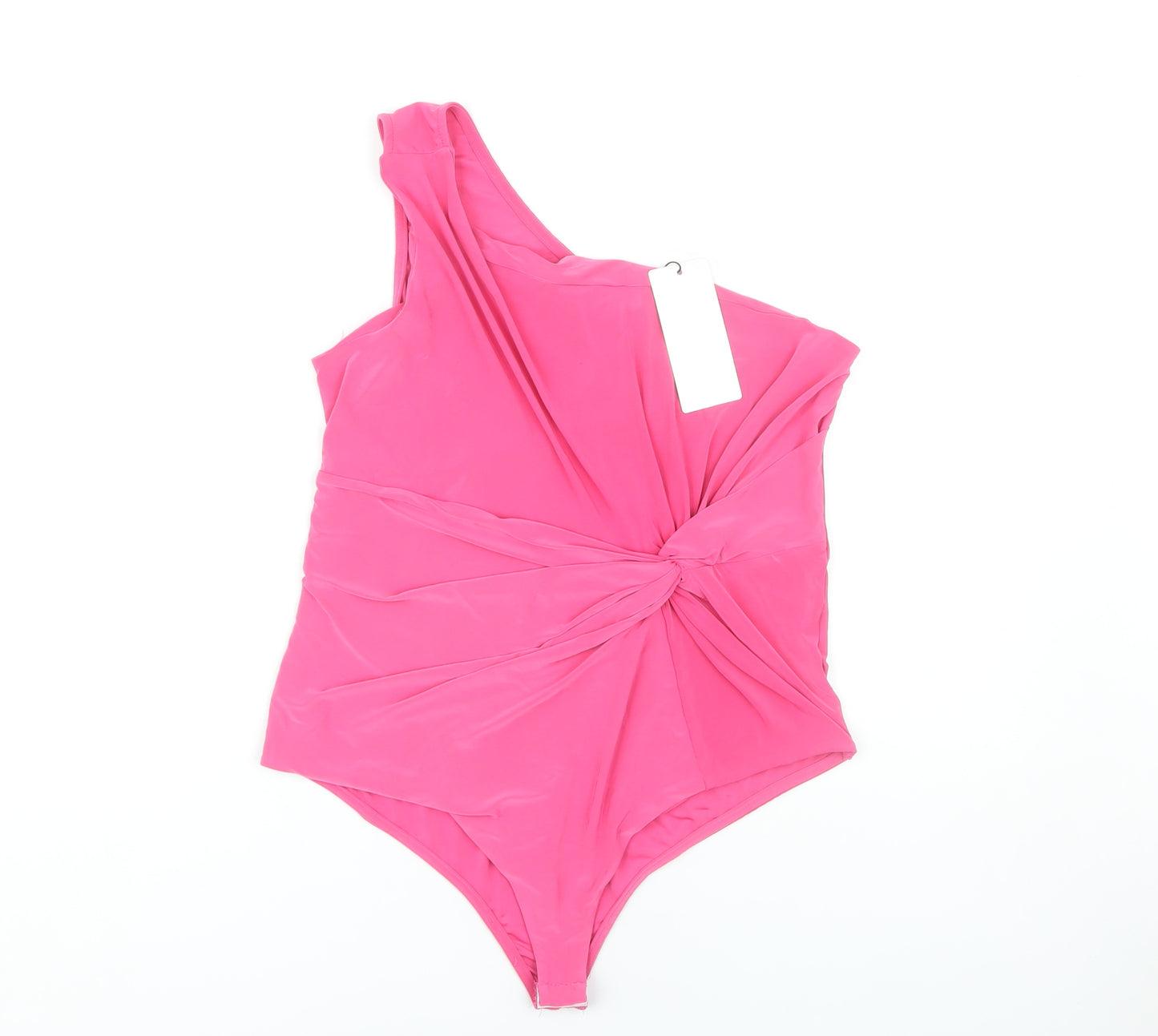 Club L London Women's Pink Bodysuit, Size 18, Partywear