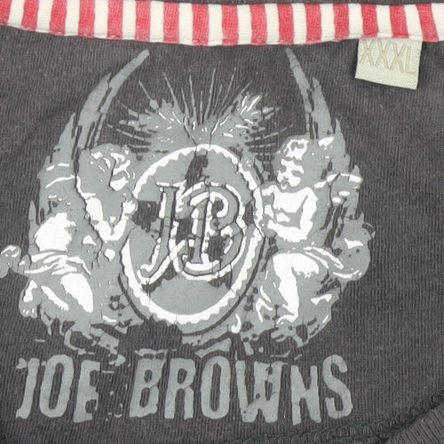 Joe Browns Men's Black Comic Horror T-Shirt 3XL