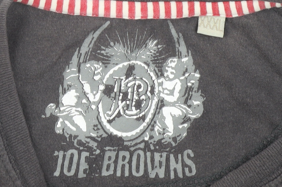 Joe Browns Men's Black Comic Horror T-Shirt 3XL