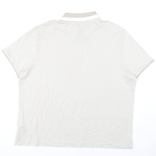 Marks and Spencer Men's Beige 3XL Polo Shirt