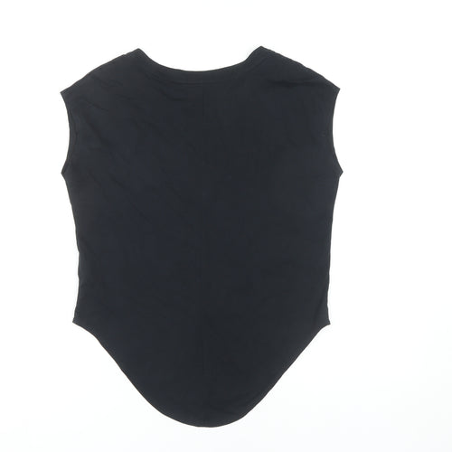 Nike Women's Black Sleeveless T-Shirt XS