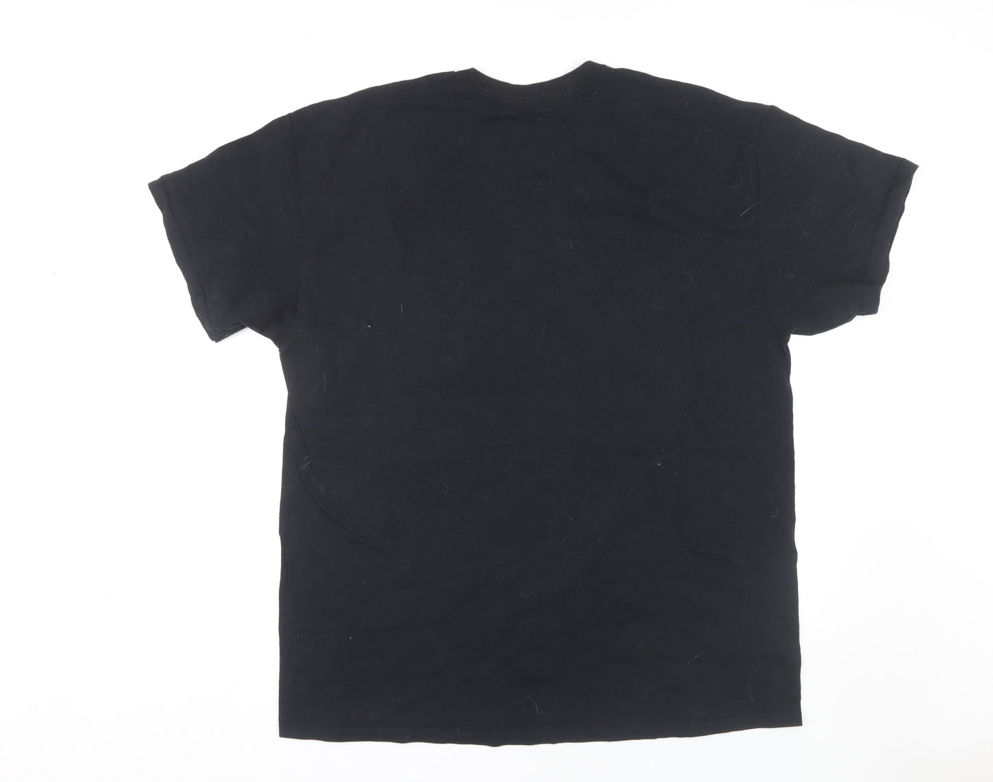 Harry Potter Hufflepuff Black T-Shirt, XL, Unisex Adults