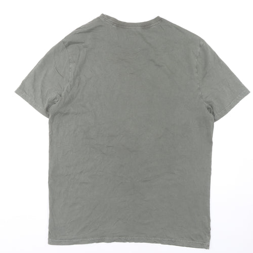 Route 66 Men's Grey Large Graphic T-Shirt