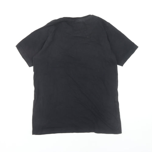 Minecraft Boys Black Graphic T-Shirt, Size 11-12 Years