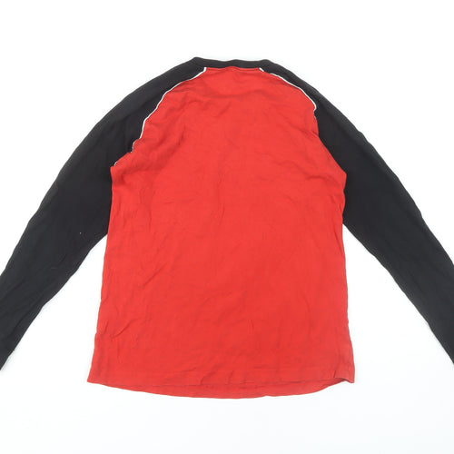 Manchester United Boys Red Long Sleeve T-Shirt 12-13 Years