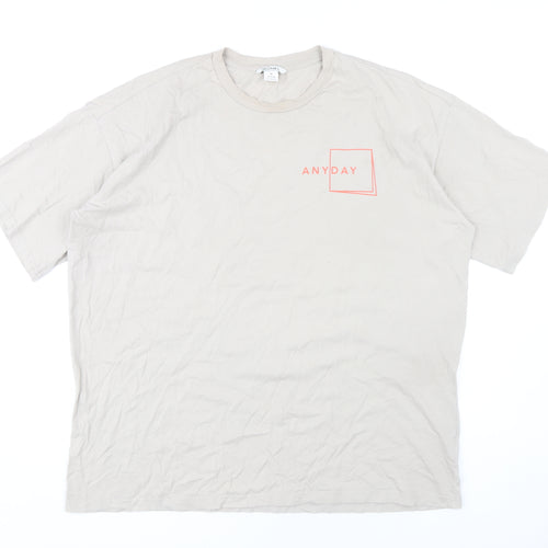 Monki Women's Beige M Casual T-Shirt