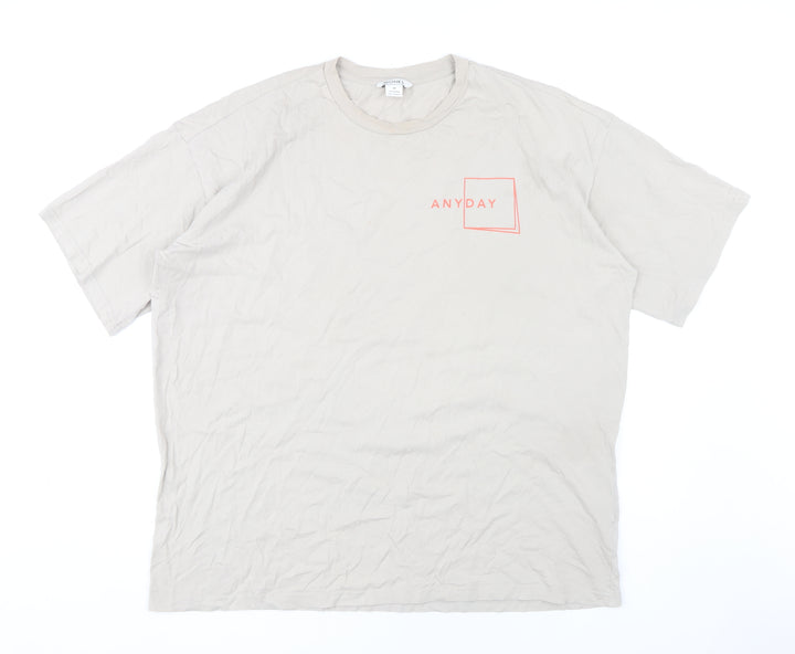 Monki Women's Beige M Casual T-Shirt
