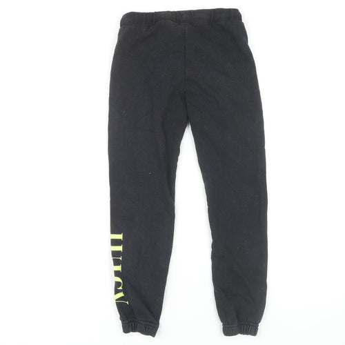 Juicy Couture Girls Black Jogger Trousers Size 6-7 Years