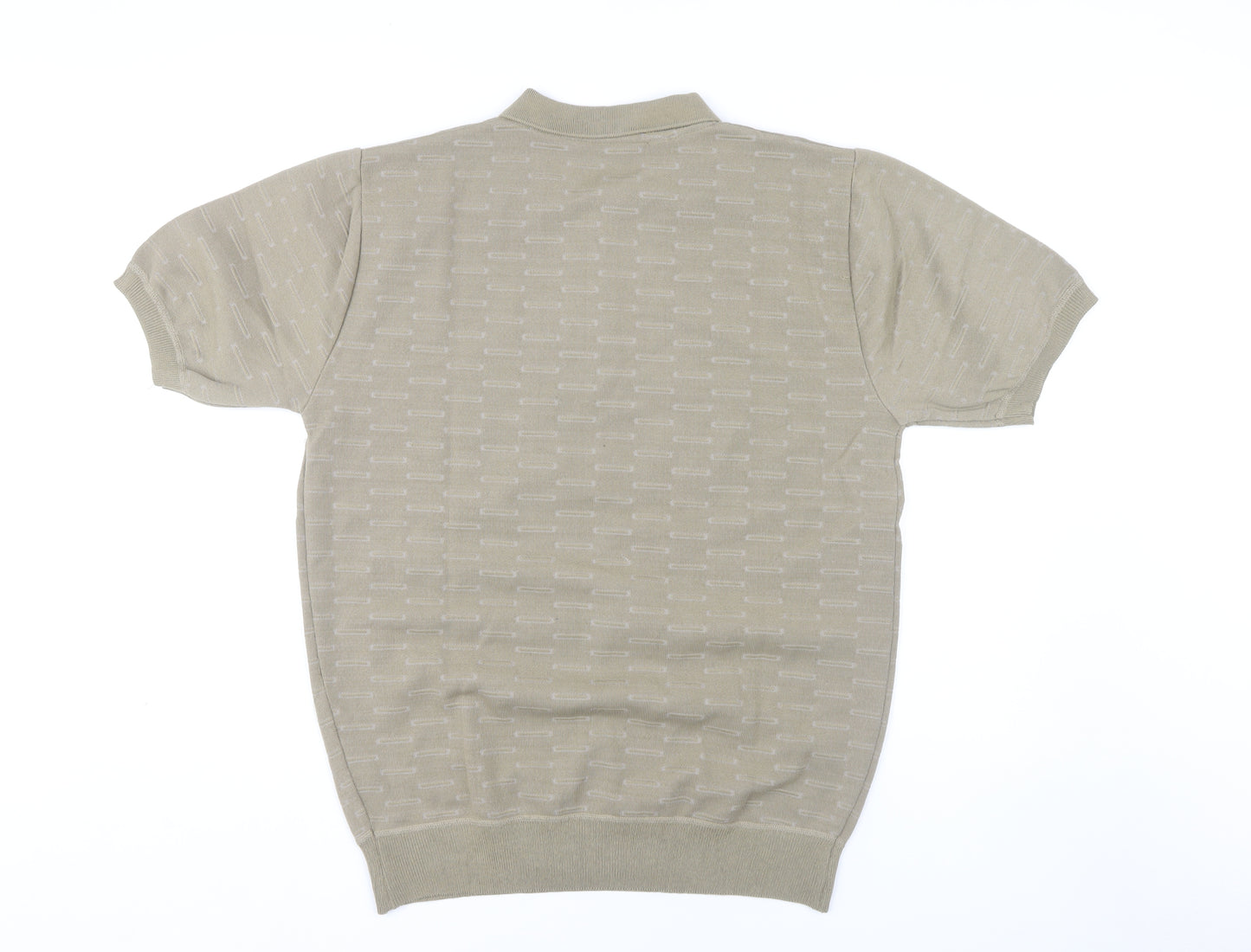 Charles Norton Men's Beige 2XL Polo Shirt Short Sleeve