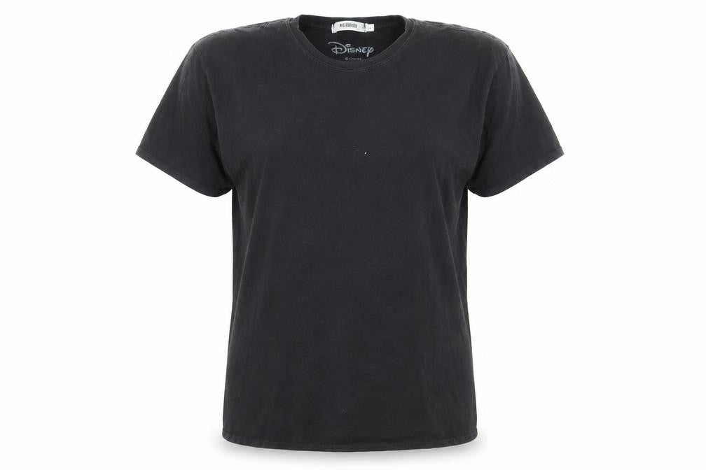Missguided Women's Black Disney T-Shirt, Size L