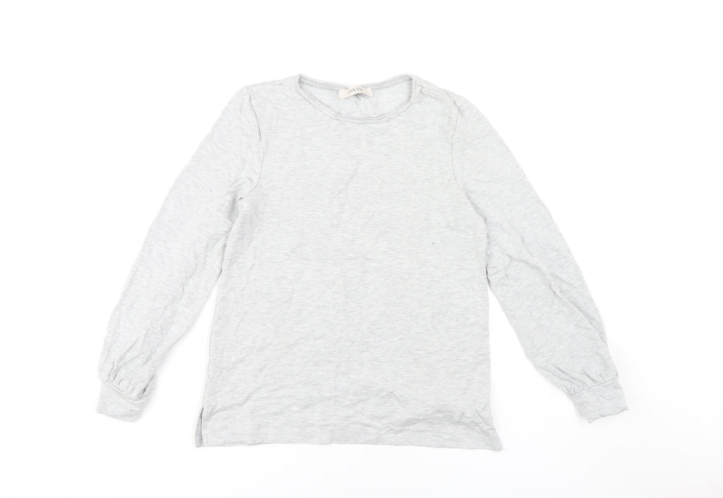 Oasis Women’s Grey Long Sleeve T-Shirt, Size S