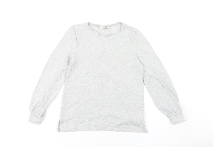 Oasis Women’s Grey Long Sleeve T-Shirt, Size S