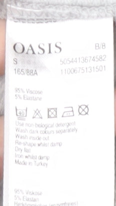Oasis Women’s Grey Long Sleeve T-Shirt, Size S