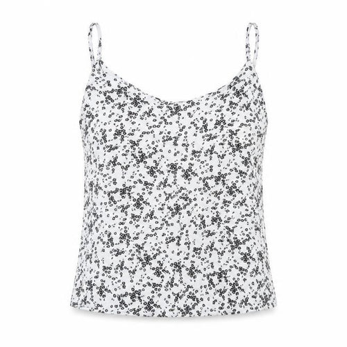 Cotton On Women's White M Floral Camisole Tank Top