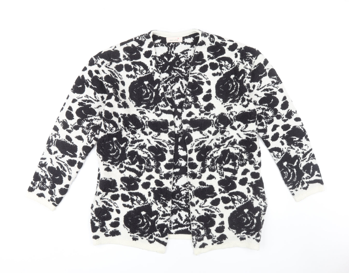 Marks and Spencer Women's Black Open Front Cardigan M